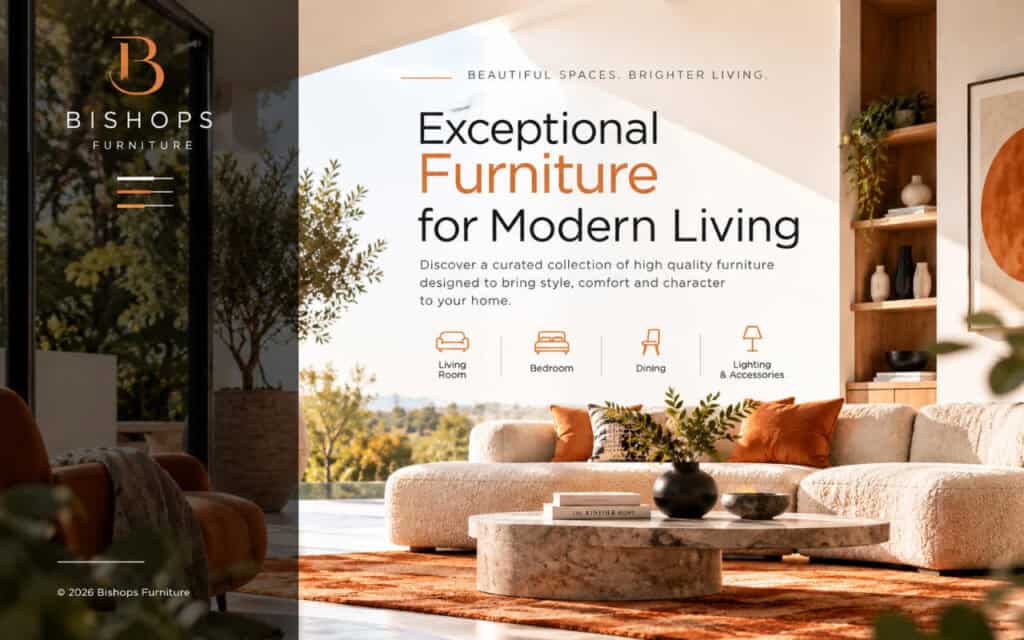 Contemporary living room with stylish furniture and decor for modern living.